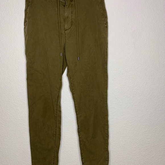 PAIGE pants trouser casual sz 31 “Fraser” green M953J47-5829 - Picture 3 of 10